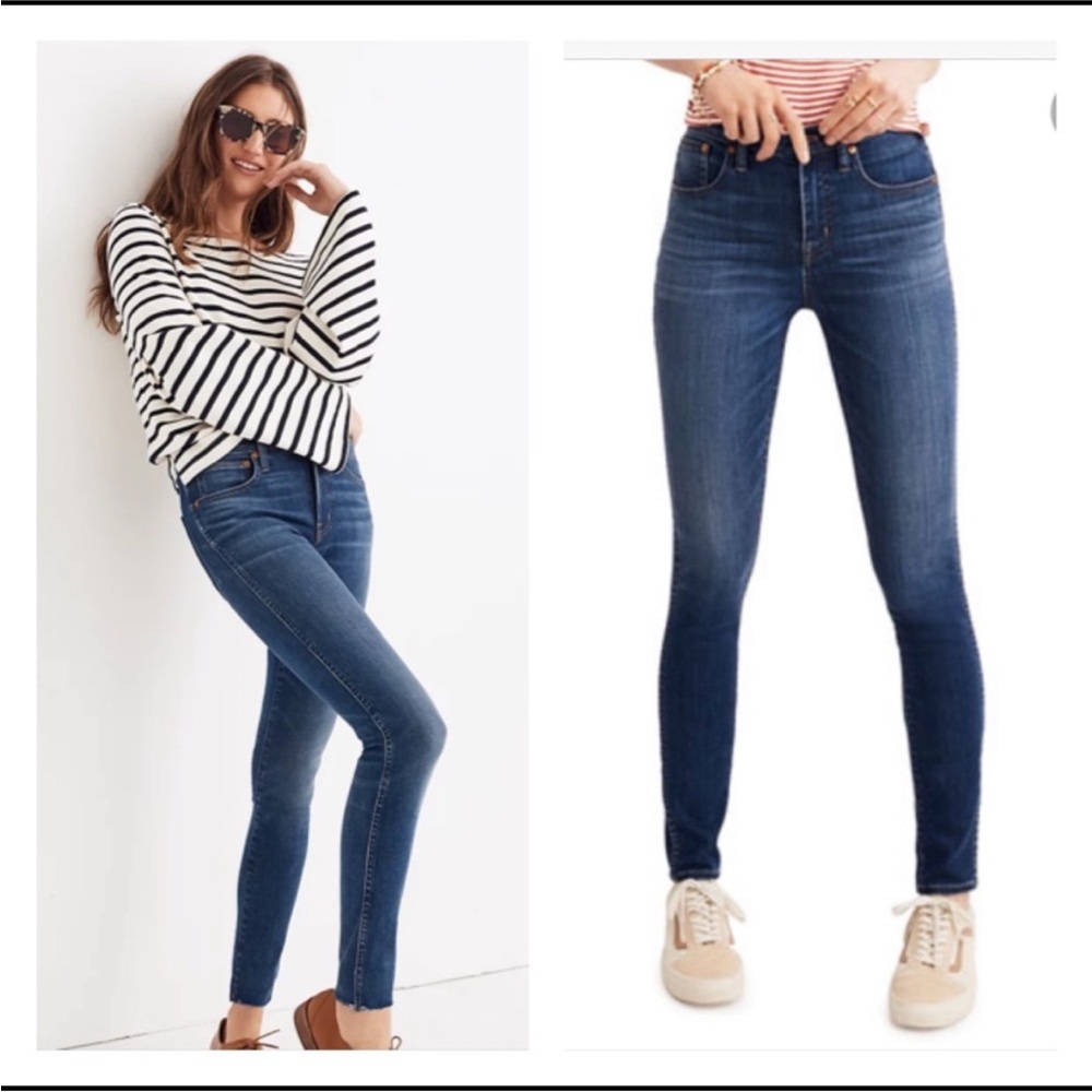 Madewell 9” High-Rise Skinny Jeans size 27